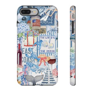 coastal grandmother aesthetic phone case