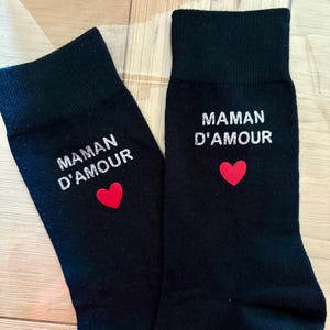 Chaussettes personnalisées pour homme ou pour femme.