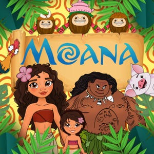 SATZ!!! Abenteuer mit Vaiana. Quiet Smart-Buch und Malbuch. Papierpuppe. Interaktive Lern- und Lernbücher von Montessori