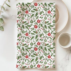 Xmas Kitchen Towels, Xmas Tea Towel, Secret Santa Gift, Christmas Hand Towels, Xmas Dish Towels, Christmas Tea Towels, Xmas Kitchen Towel