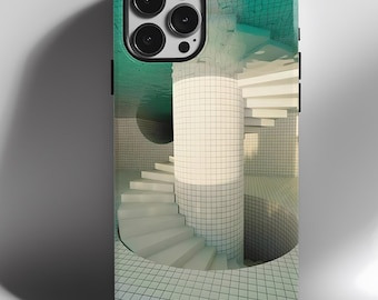 Poolrooms iPhone Case: Eerie Liminal Space Gamer Gift