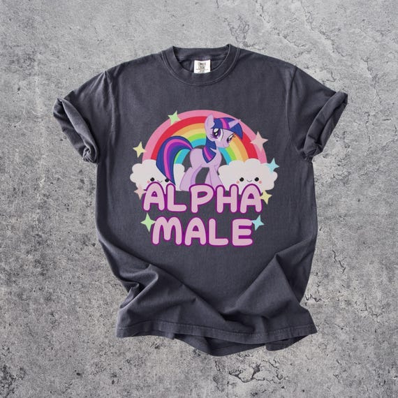 Twilight Sparkle Alpha Male Tee: Dank Meme Brony Shirt