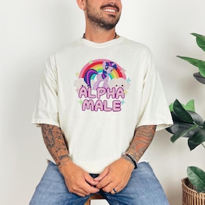 Twilight Sparkle Alpha Male Tee: Dank Meme Brony Shirt image 2