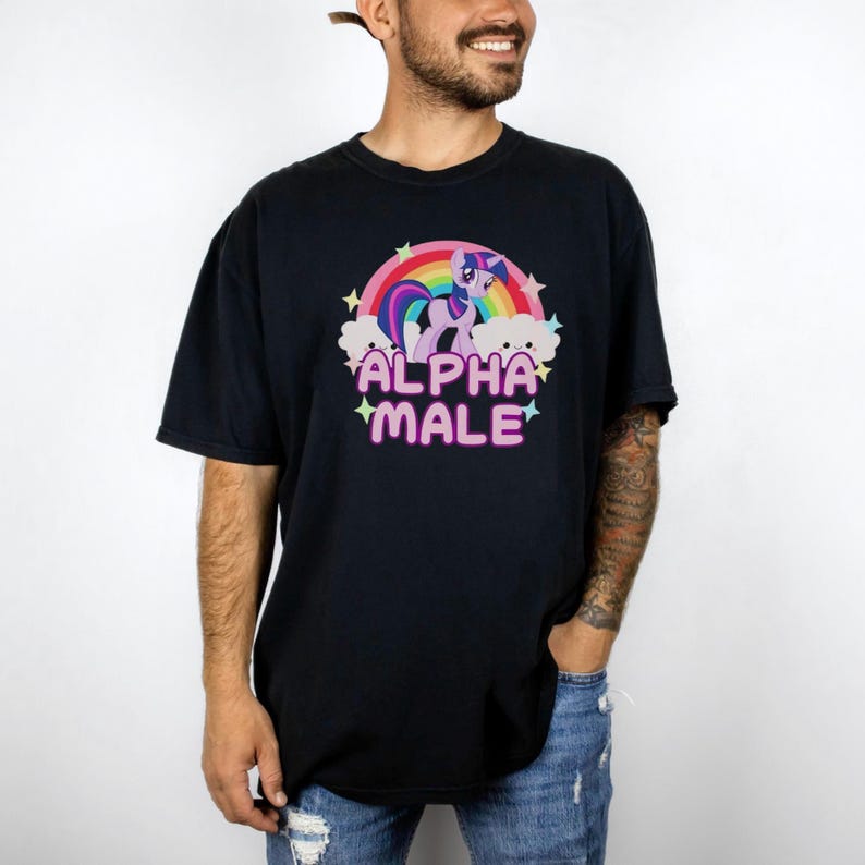Twilight Sparkle Alpha Male Tee: Dank Meme Brony Shirt image 6