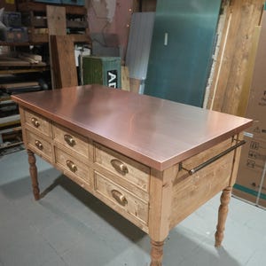 Bespoke Spindle Dairy Table Kitchen Islands - Etsy UK