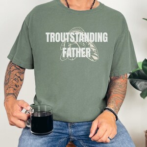 Funny Fishing Shirt For Dad, Birthday T-Shirt  For Dad, Fathers Day Gift, Fishing Lover Tee, Gift For Fisherman, Trout Shirt For Father.