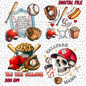 Retro Baseball Mama Sublimation Bundle, Baseball Coquette Bow, Baseball Bow, Retro Baseball Mama