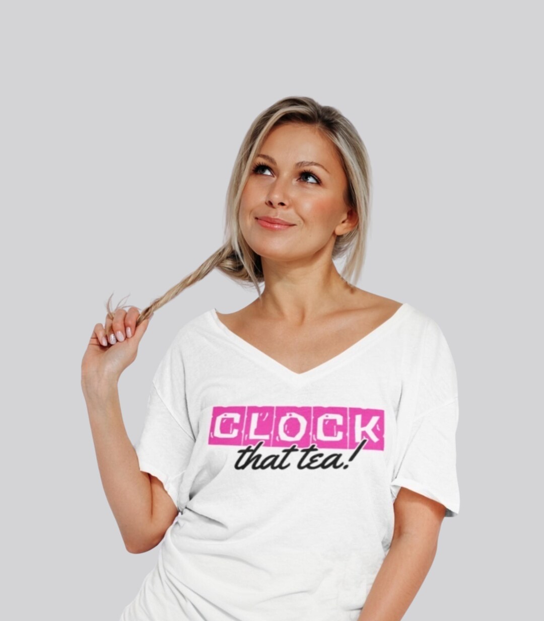 Clock That Tea SVG: Girl Shirt Quote, Cricut Cut File (digital Download ...