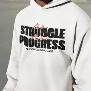 No Struggle No Progress SVG, Black History Month, Cricut, Sublimation (Digital Download)