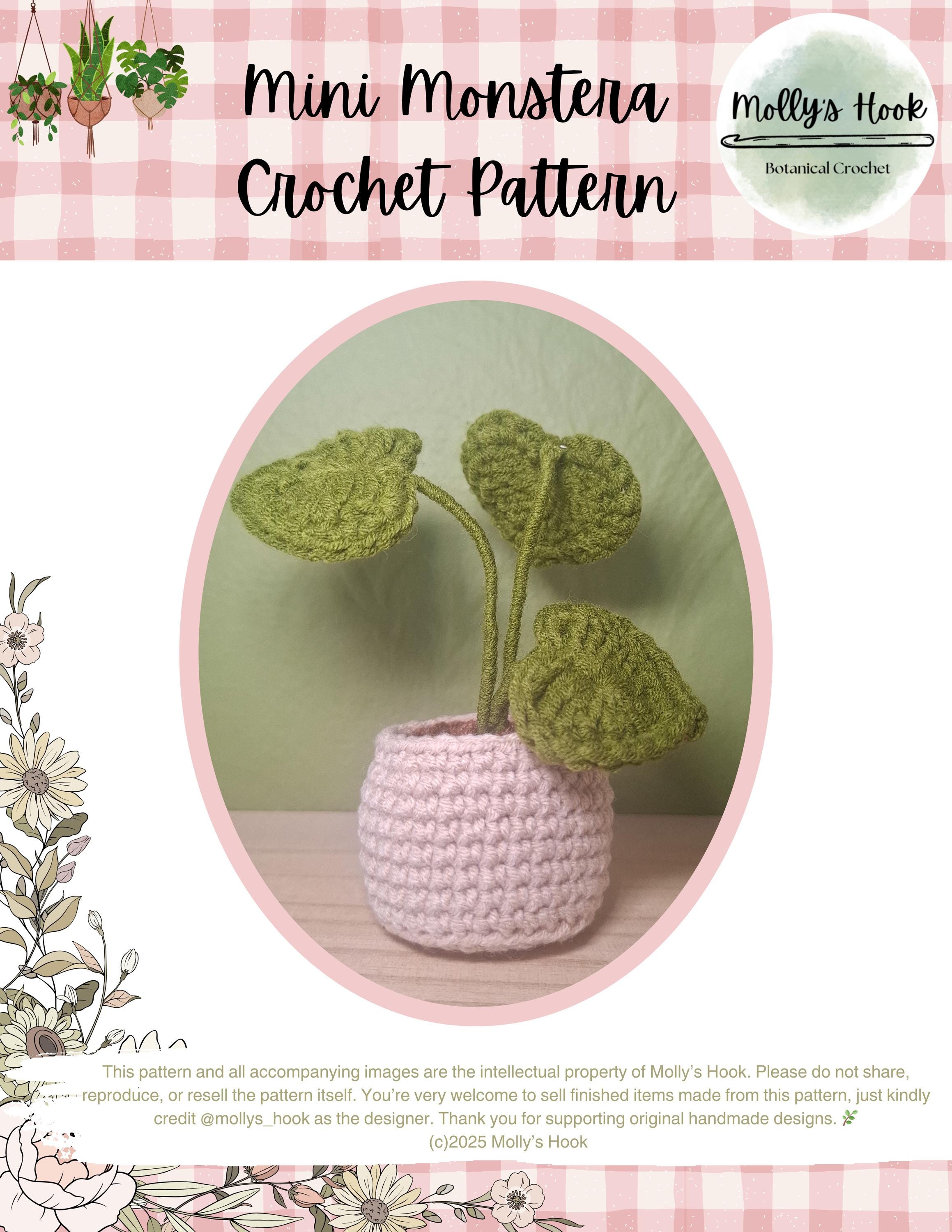 21 Monstera Crochet Patterns: Create Your Own Tropical Paradise at Home!