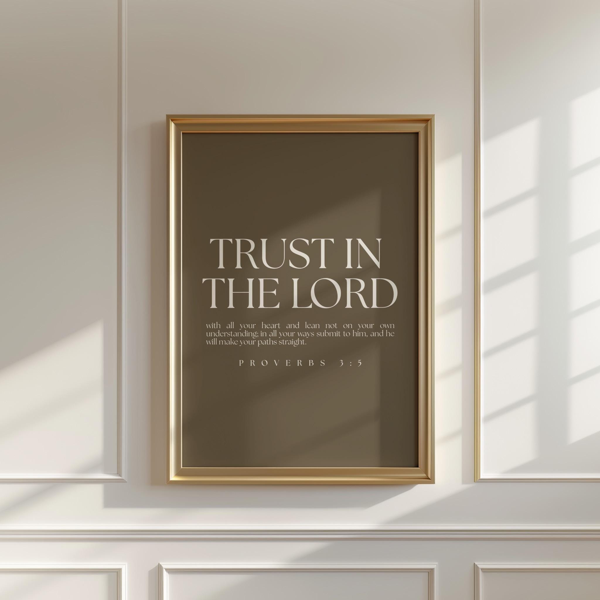 Neutral Christian Wall Art Set of 6, Brown Bible Verse Gallery Wall ...