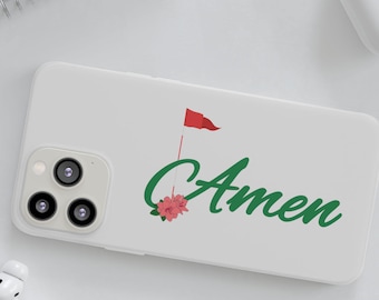 Golf iPhone Case Amen Corner Augusta National Inspired Golf Phone Case Gift Masters Tournament iPhone Case Golf Fan Gift Golf Phone Cover