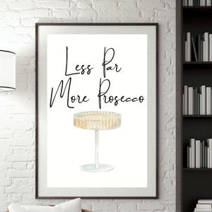 Golf Wall Art Golf Quote Print Vintage Golf Decor Printable Golf Poster Par & Prosecco Digital Print | Golf Decor Golf Gift