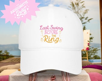 Gorra de golf personalizada: Último golpe antes del ring, despedida de soltera