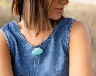 Turquoise Bolo Necklace, Gold or Silver Western Jewelry, Rodeo Accessories, Country Girl Gift, Southwestern Adjustable Necklace