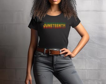 Juneteenth Shirt, African American Pride Freedom Day Pan African Colors Unisex Gift, Freedom Day Tee, Juneteenth Gift Unisex Tee