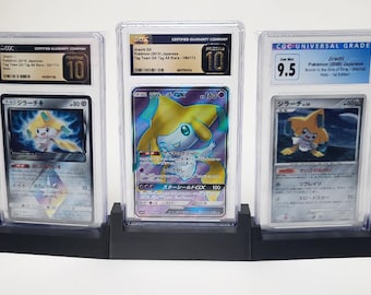 Expositor de tarjetas con clasificación CGC de triple soporte