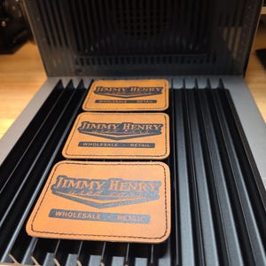 Personalisierte Lederpatches