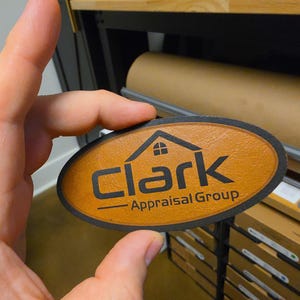 Custom Engraved Leather Patches