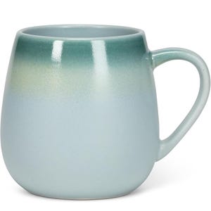 Elegant Gradient  Stoneware Mug 15 oz Coffee Cup with Handle