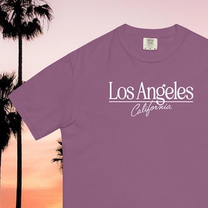 Los Angeles, California - Heavyweight T-Shirt