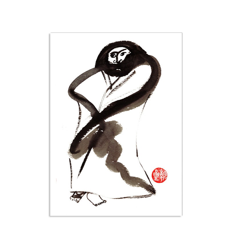 Bodhidharma, Zen Chinese Patriarch Buddha, Original Zen Painting, Sumi Ink, Japanese Art, Inspirational Art, Zen Decor, Taoist, Buddhist Art - Etsy Bodhidharma, Zen Chinese Patriarch Buddha, Original Zen Painting, Sumi Ink, Japanese Art, Inspirational Art, Zen Decor, Taoist, Buddhist Art - Etsy