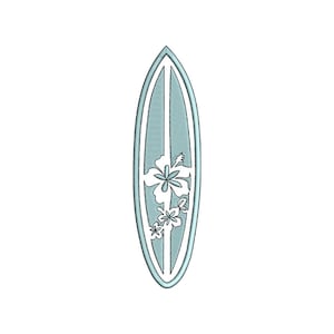 Surfboards Embroidery Design, Trendy Embroidery Designs, Embroidery Pattern, Machine Embroidery Design, Instant Download, Includes 4 Sizes