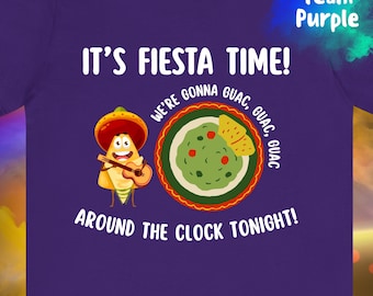 Funny Unisex T-Shirt for Cinco de Mayo Shirt, Guacamole Fiesta Shirt for Men and Women, Taco Night Tee for Parties, Margaritas, Summer Vibes
