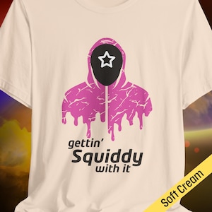 Halloween Squiddy Shirt: Funny Parody Costume Tee for Men Women Fans