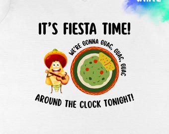 Women’s V-Neck Cute and Funny Tee – Guacamole Cinco de Mayo Shirt for Tacos and Margaritas, Flattering Party Outfit for Summer Fiesta Fun