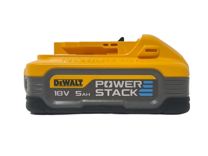 Dewalt 18v XR Powerstack 5ah Custom Battery Stickers - Personalised ...
