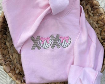 Embroidered XOXO Pan Dulce Sweatshirt | Concha Lover Gift
