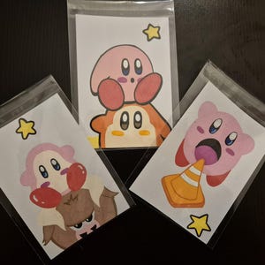 Collection d'oeuvres d'art Kirby (cartes A6)
