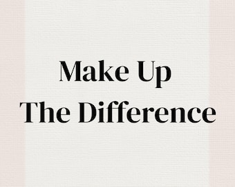 Compensar la diferencia