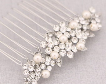 Brudkamm persienner bröllopshårkam guld liten guldpärla brudkam Silver brudhårkam pärl sidokam bröllopshårsmycken Boho
