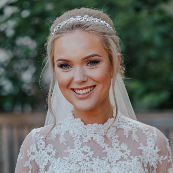 ウェディング ヘッドバンド パール ブライダル ヘッドバンド ヴィンテージ スタイル ウェディング ティアラ パール ブライダル ティアラ ウェディング ヘアジュエリー ブライダル ヘアアクセサリー パール