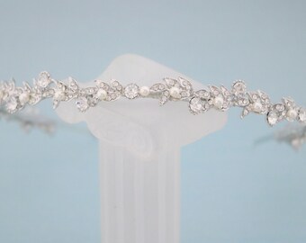 Fascia Per Capelli Da Donna Con Strass, Accessorio Per Capelli Con