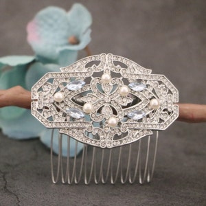 Light Sapphire Crystal hair comb Wedding hair accessories Hair comb Blue hair jewelry Navy blue Wedding hair comb Rhinestone hair jewelry