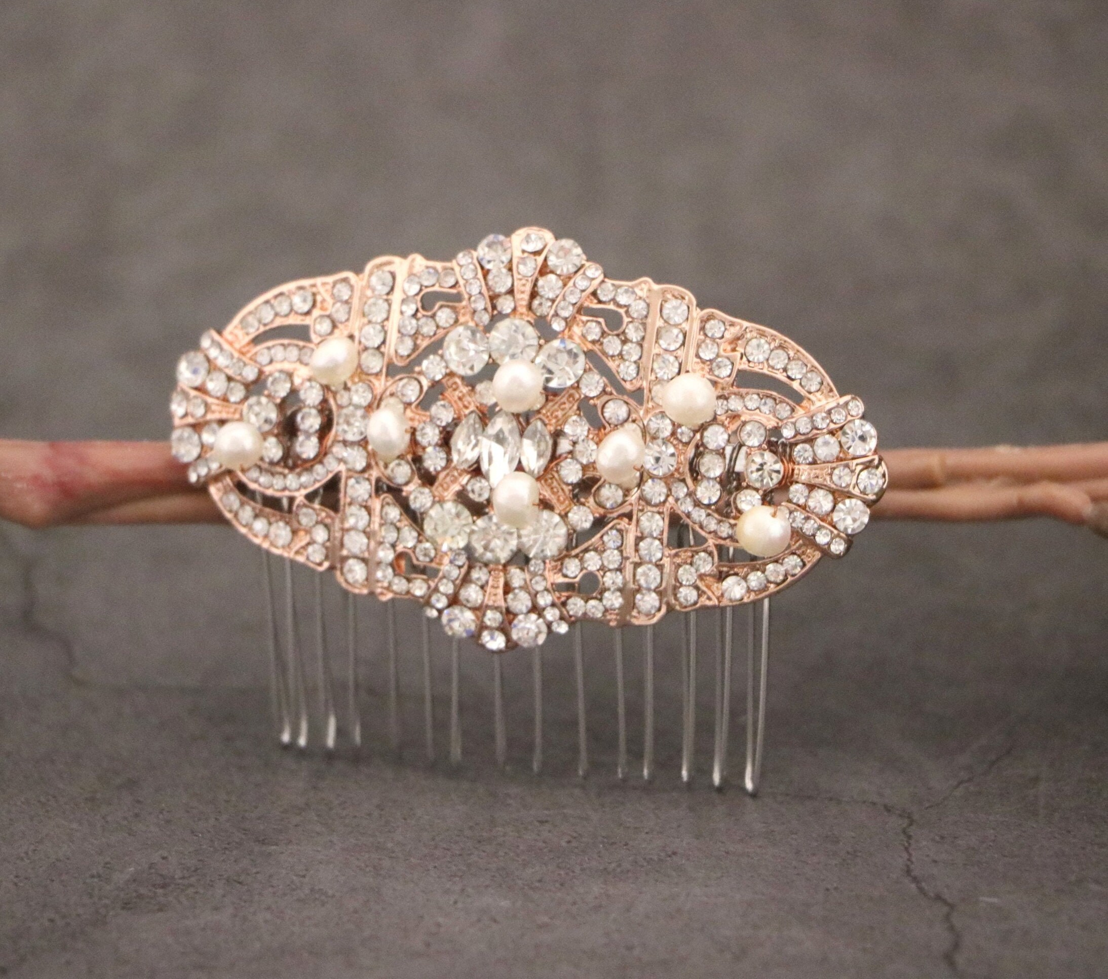 Penelope Pin Per Capelli Da Sposa Perno Perle Da Sposa - Foto 3