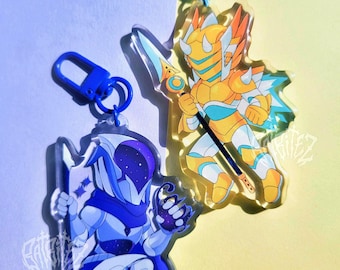 Brawlhalla | Acrylic Keychain Bundle | Artemis & Orion