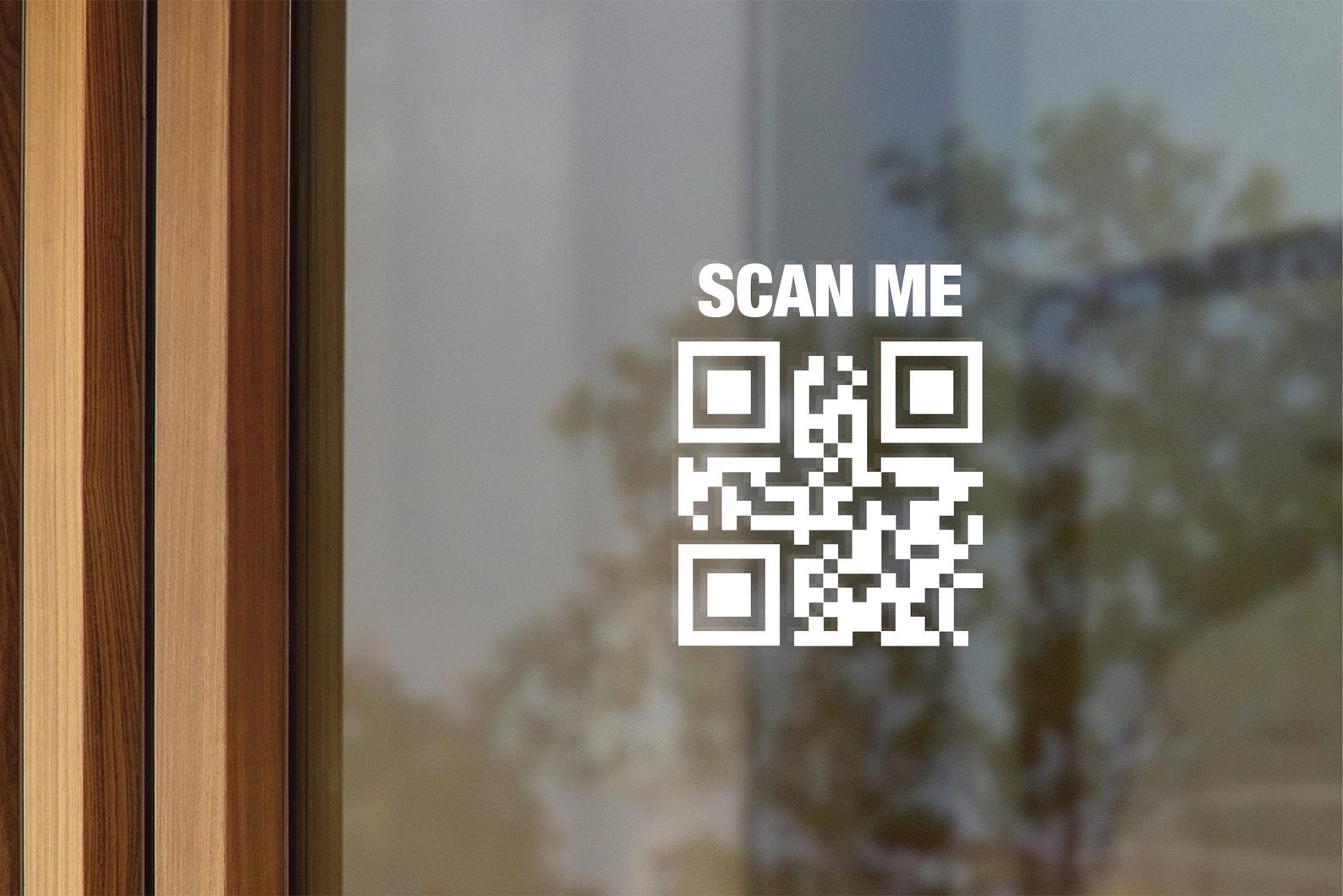 Qr Code Car Windows Custom QR Code Vinyl Decal: Business Window, Car, Menu - Etsy UK
