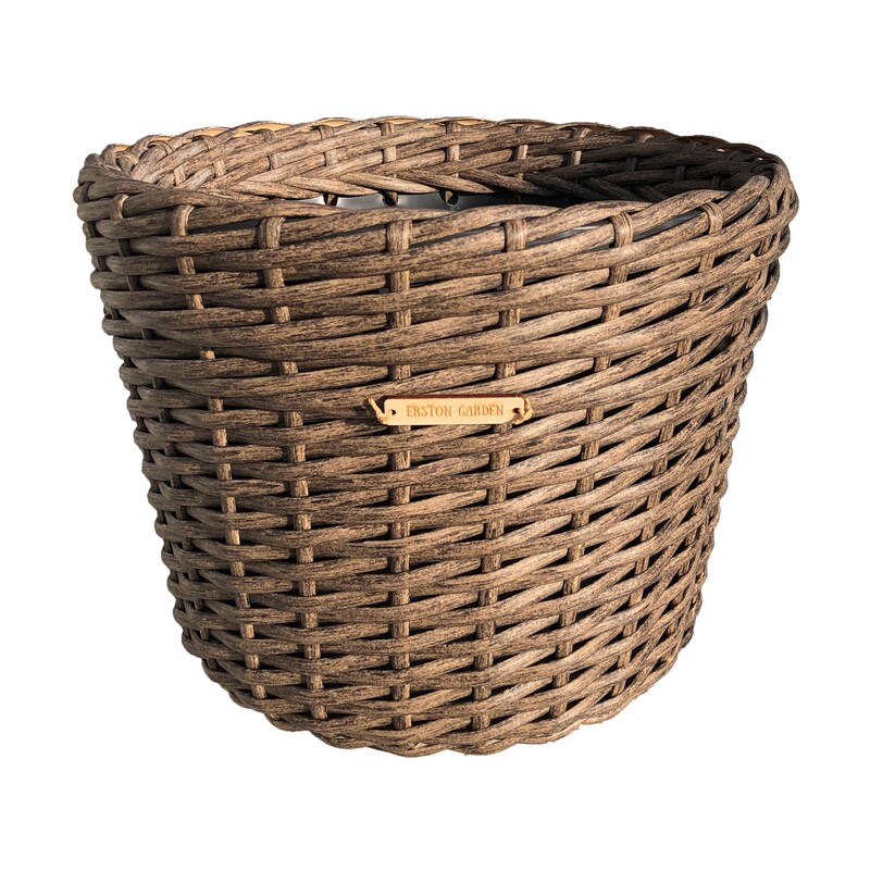 Large Rattan Planter - Etsy