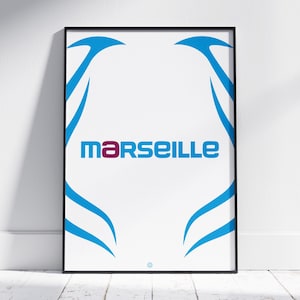 Marseille Olympic Poster Home 07/08