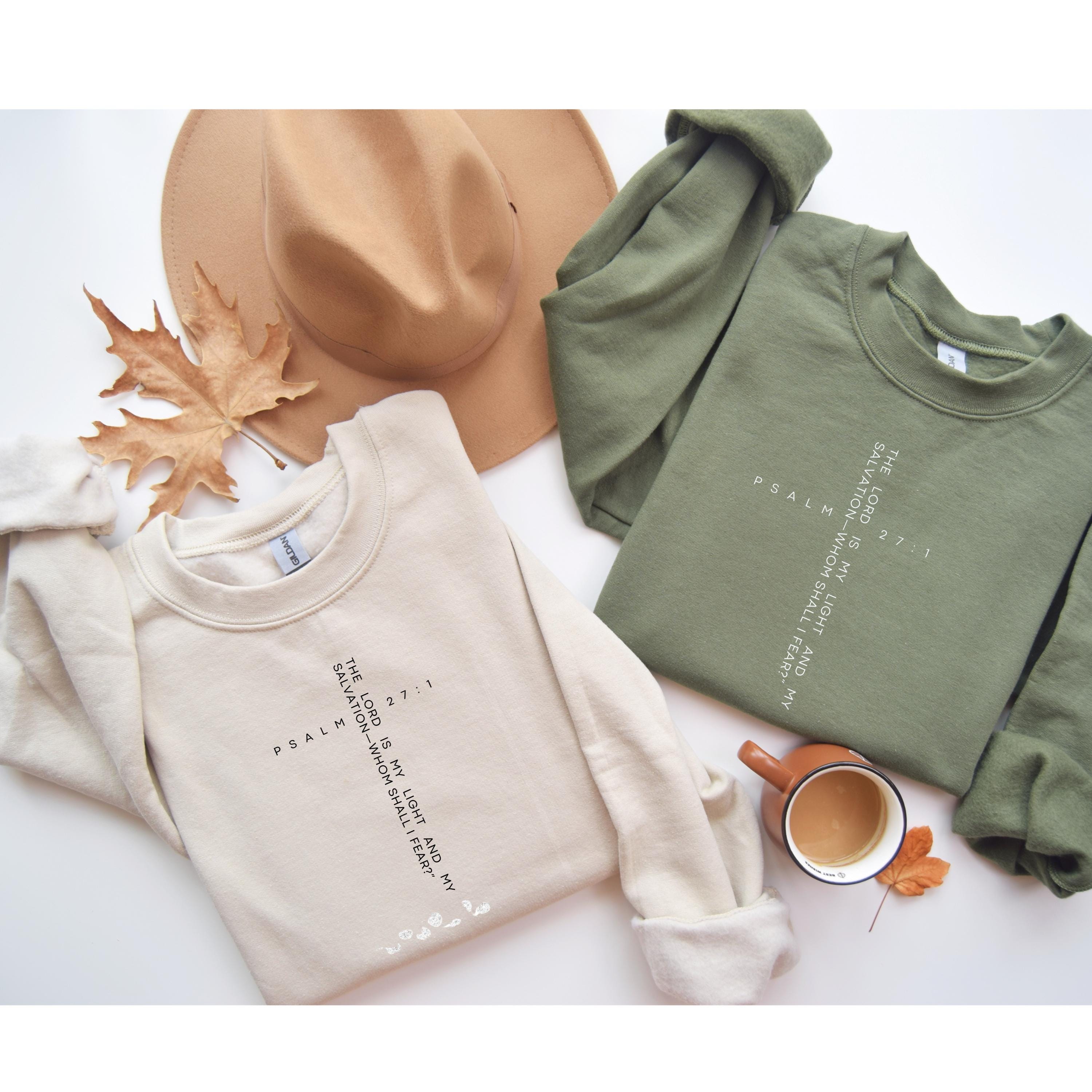 Christian Inspired Crewneck Sweatshirt Faith Apparel Religious Gift ...