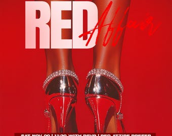 Club Party Party Flyer | Editable Canva | Digital Download