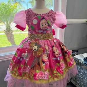 Masha & bear dress
