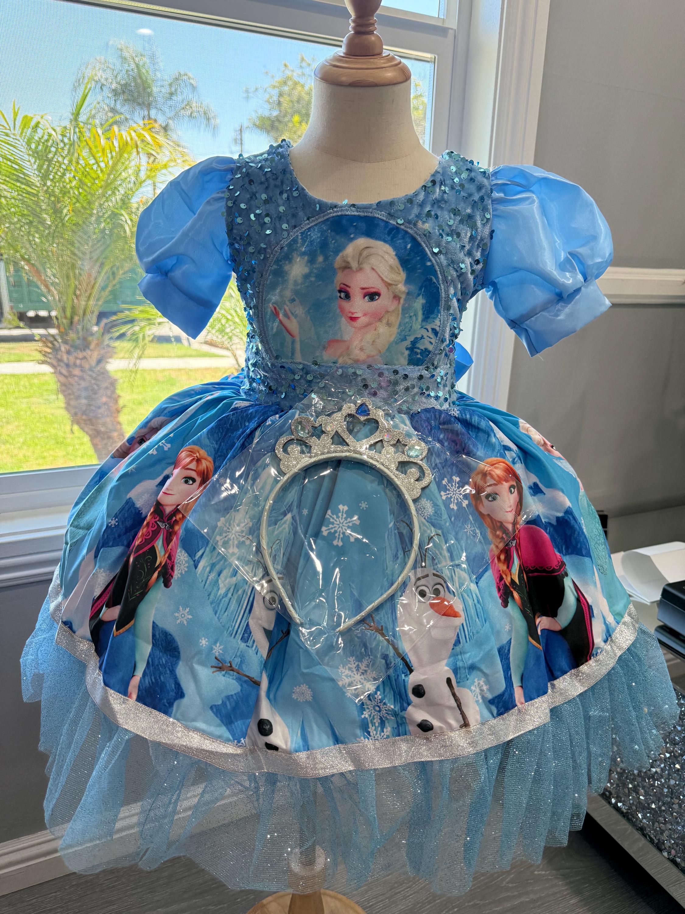 Sequin Elsa Dress - Etsy