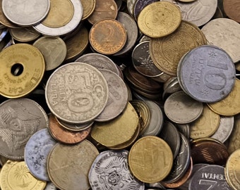 Veel wereldmunten mix