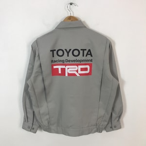 Vintage Toyota X Trd Racing Development Motorsport custom jacket