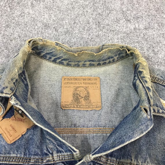 Vtg spell bound denim button jacket - image 4